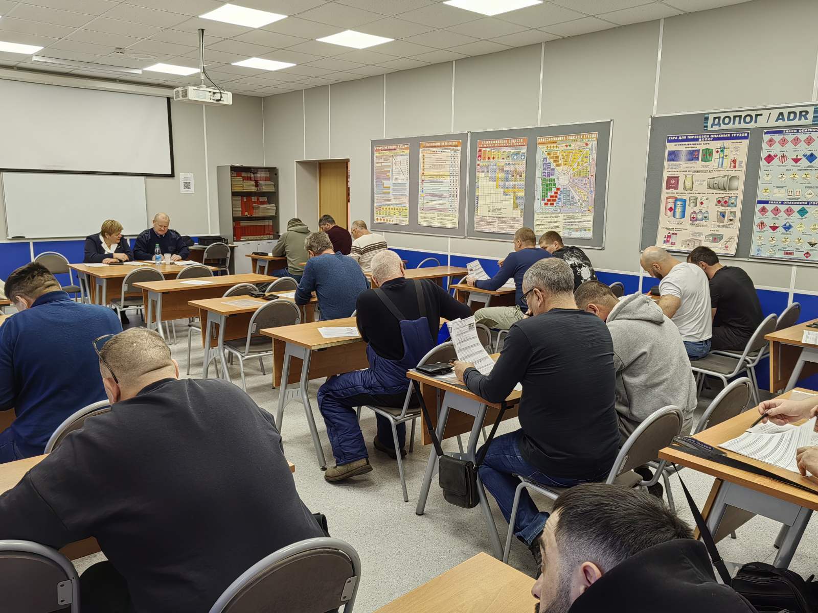 Заседание экзаменационной комиссии МТУ Ространснадзора по СФО